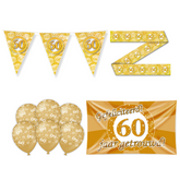 60 Jaar Getrouwd Versiering Pakket